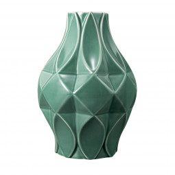 Vase 20/02 21 cm T.Atelier Salbeigrün uni