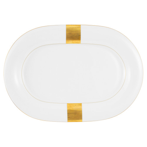 Serving platter oval 37x25,5 cm Jade Macao 3636