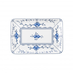 Platter rectangular 18,5x12,5 cm Amina Strohblume 4213